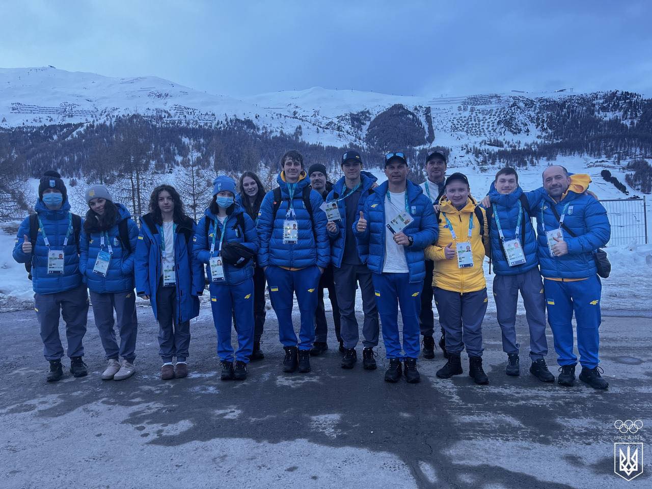 🏟️ До Олімпійського селища прибули спортсмени збірної України з фристайлу (лижна акробатика)! 🇺🇦🔥